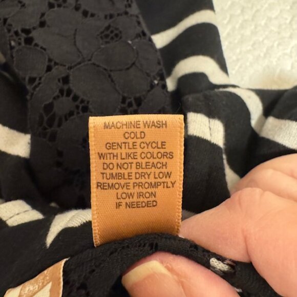 Eyeshadow Black Lace Back Jacket Blazer Single Button Size M Medium Sheer Floral - Picture 5 of 7